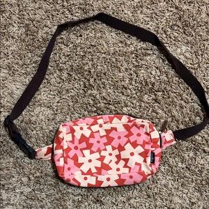 Maika Floral Pink & Red Crossbody/ Belt Bag